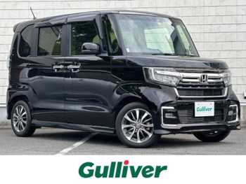 ホンダ Ｎ ＢＯＸ カスタム L 純ナビ Bカメラ 両側電動ドア シートヒータ