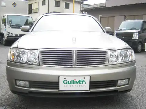 カタログ画像：セドリック （CEDRIC） ２５０Ｌ ＦＯＵＲ 2000年10月 GF-ENY34 2500cc ミストシルバー（Ｍ） 燃費8.6km / l フロント