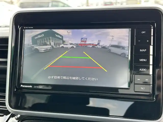 スズキ スペーシア カスタム HYBRID GS 青森県 2018(平30)年 8.4万km ブルーイッシュブラックパール3 4WD/社外メモリナビ・フルセグTV/CD・DVD・SD・Bluetooth/バックカメラ/左パワースライドドア/前席シートヒーター/ETC/前方ドライブレコーダー/セーフティサポート/デュアルセンサーブレーキサポート/レーンキープアシスト/ハイビームアシスト/後方コーナーセンサー/横滑り防止装置/LEDヘッドライト/LEDフォグランプ/社外14インチアルミホイール/スマートキー