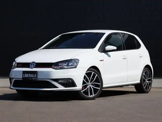 フォルクスワーゲン ポロＧＴＩ 宮城県 2015(平27)年 4.5万km ピュアホワイト 純正ナビＴＶ/・ＣＤ／ＤＶＤ／ＳＤ／ＢＴ/パドルシフト　/ドライブレコーダー　/バックカメラ　/ＭＴモード付　/ＬＥＤヘッドライト　/ＥＴＣ　/純正フロアマット　/オートライト　/リアフォグランプ　/リモコンキー　/純正１７インチＡＷ　/アイドリングストップ/ステアリングスイッチ/禁煙車