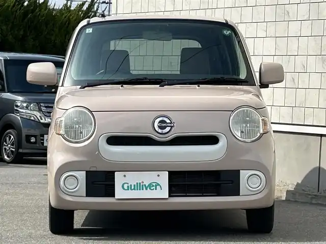ダイハツ ミラ ココア X 山形県 2015(平27)年 8.7万km ココアベージュマイカメタリック 禁煙車/純正オーデイオ/・CD/AM/FM/アイドリングストップ/盗難防止装置/ハロゲンヘッドライト/電動格納ドアミラー/純正フロアマット/純正ドアバイザー/ダブルエアバッグ/スマートキー/ETC/取扱説明書/保証書/ダブルエアバッグ