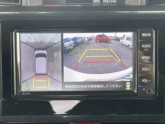トヨタ ルーミー G 千葉県 2020(令2)年 4.6万km パールホワイトⅢ 衝突軽減ブレーキ/全方位カメラ/両側パワースライドドア/純正７インチＳＤナビ/Ｂｌｕｅｔｏｏｔｈ/シートヒーター/ＬＥＤヘッドライト/オートライト/社外１４インチアルミホイール/コーナーセンサー