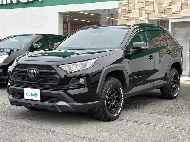 トヨタ ＲＡＶ４ アドベンチャー 徳島県 2019(令1)年 5.6万km アティチュードブラックマイカ 純正ナビゲーション/（AM/FM/HDMI/TV）/フルセグTV/バックカメラ/ETC/ドライブレコーダー/デジタルインナーミラー/プッシュスタート/スマートキー/純正フロアマット/4WD/TRDエアロ